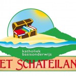 Logo voor 'Het Schateiland' (= 1 van  24 basisscholen)