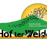 Logo voor 'Hof ter Weide' (= 1 van  24 basisscholen)