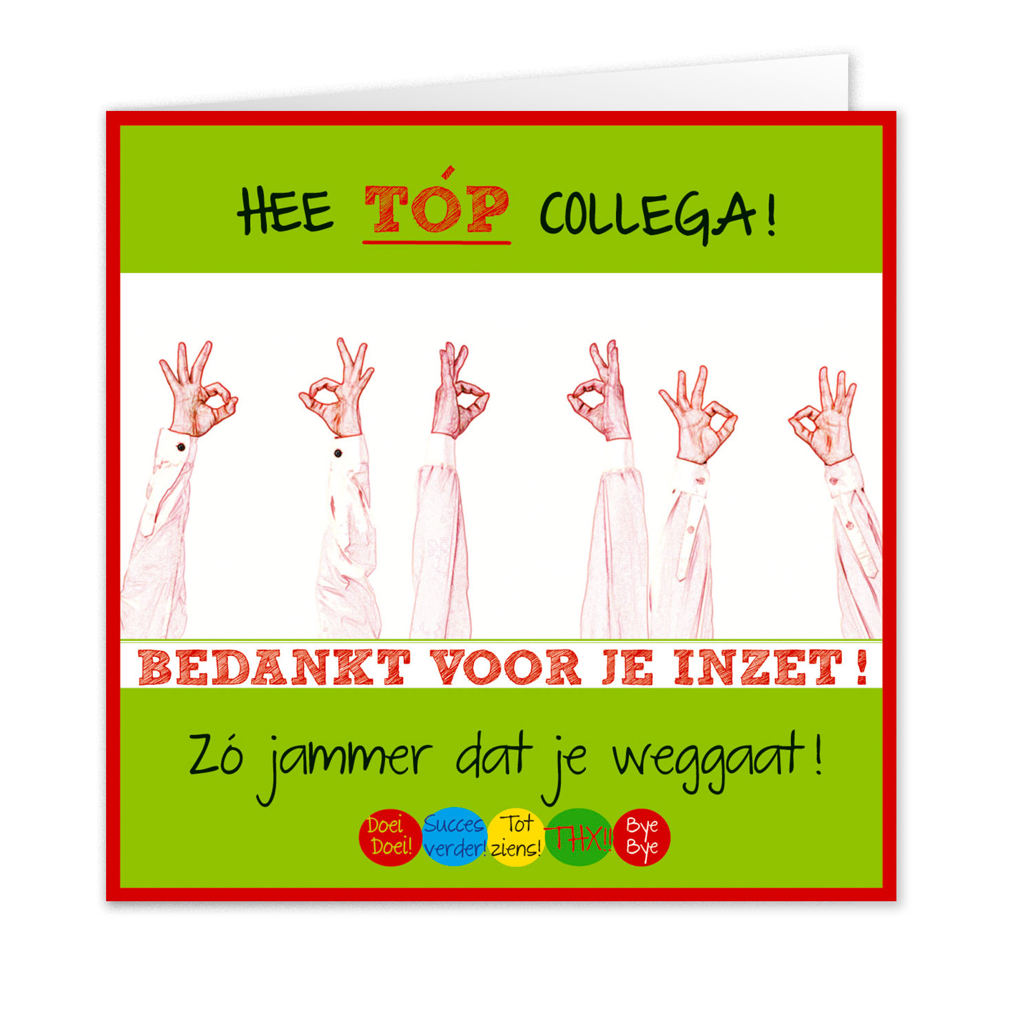 Goede Afscheid Collega 2 IT-89