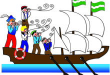 Plaatje 3 Stripverhaal Expeditie Columbus