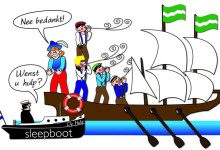 Plaatje 4: ‘Zelfstandig’ Stripverhaal Expeditie Columbus