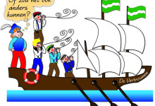 Plaatje 5: ‘Vertrouwend op eigen kracht’ Stripverhaal Expeditie Columbus