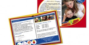 Flyer voor de Bibliotheek