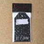 Setje2: Christmasball labels: 10 labels, 10 ontwerpen