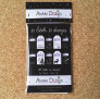 Setje2 Achterkant pakje: Christmasball labels: 10 labels, 10 ontwerpen