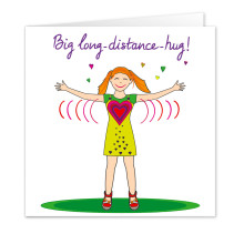 Long distance hug
