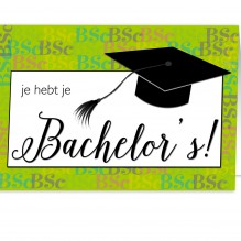 Geslaagd Bachelor’s 2(UITVERKOCHT!)