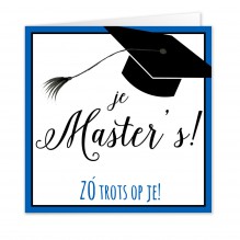 Geslaagd Master’s 1(UITVERKOCHT!)