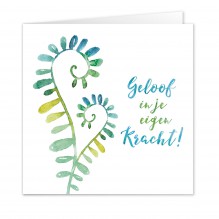 Geloof in je eigen kracht