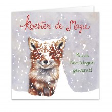 Kerst 1: Nederlands Vosje: 10 KAARTEN!