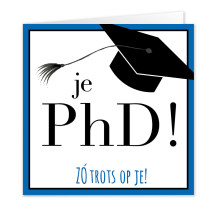 Geslaagd PhD 1(UITVERKOCHT!)