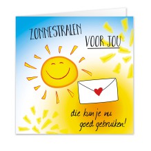 Zonnestralen voor jou