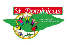 Logo voor  de ‘St. Dominicus’ (= 1 van  24 basisscholen)