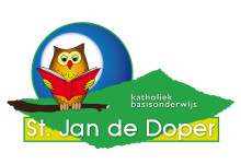 Logo voor ‘St. Jan de Doper’ (= 1 van  24 basisscholen)