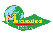 Logo voor de’Marcusschool’ (= 1 van  24 basisscholen)