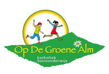 Logo voor ‘Op De Groene Alm’ (= 1 van  24 basisscholen)